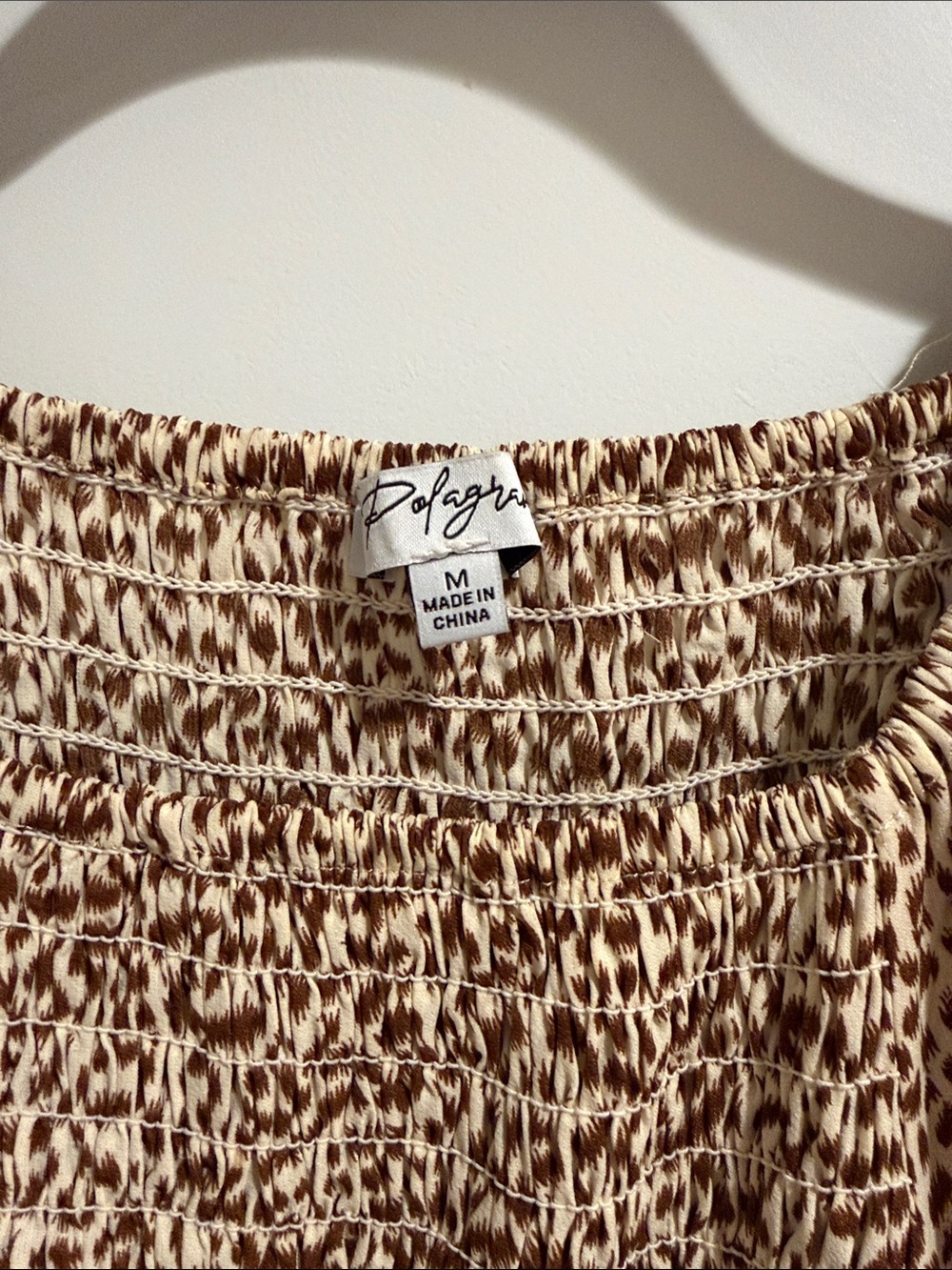 Polagram Beige Leopard-Print Puff-Sleeve Maxi Dress - Picture 2 of 3